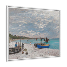 The Beach at Sainte-Adresse (1867) by Claude Monet - NOMADEN ART GALLERY