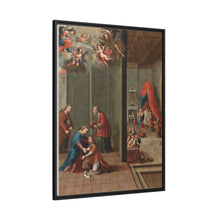 The Visitation and the Birth of Saint John the Baptist (La visitación y el nacimiento de san Juan Bautista) by Nicolás Enríquez