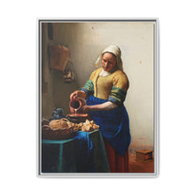 The Milkmaid (ca. 1660) by Johannes Vermeer - NOMADEN ART GALLERY