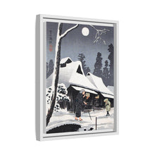 Moonlight on Snow (1936) print in high resolution by Hiroaki Takahashi