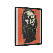 Head of an Old Man with Beard (1902) by Edvard Munch - NOMADEN ART GALLERY