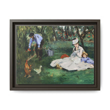 The Monet Family in Their Garden at Argenteuil (1874) by Édouard Manet - NOMADEN ART GALLERY