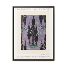 Tree pochoir pattern in oriental style. Original from our own 1914 edition of Samarkande - NOMADEN ART GALLERY