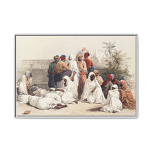 In the slave market at Cairo illustration by David Roberts (1796–1864)