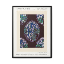 Fruit tree pattern Art Nouveau pochoir print in oriental style. Original from our own 1914 edition of Samarkande - NOMADEN ART GALLERY