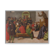 A Franciscan Monk Preaching (ca. 1515-1525 (Renaissance) by School of the Romagna - NOMADEN ART GALLERY