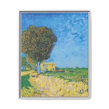 Vincent van Gogh's Avenue at Arles with houses (1888) - NOMADEN ART GALLERY