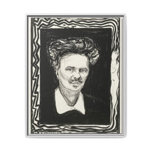 August Strindberg (1896) by Edvard Munch - NOMADEN ART GALLERY