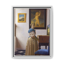 Johannes Vermeer’s Lady Standing at a Virginal (ca. 1670–1672)