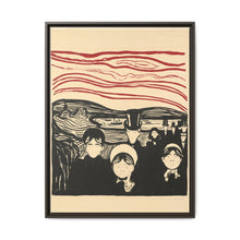 Edvard Munch's Anxiety (Angst) (1896) - NOMADEN ART GALLERY
