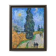 Vincent van Gogh's Road with Cypress and Star (1890) - NOMADEN ART GALLERY