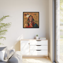 Indian chief portrait illustration
