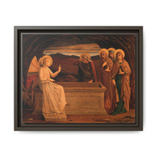 The women at the grave of Christ: anangel tells them that he is risen. Colour lithograph by M. and N. Hanhart after J.E. Goodall after Fra Angelico. - NOMADEN ART GALLERY