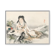Calligraphy artist by Kōno Bairei (1844-1895) - NOMADEN ART GALLERY