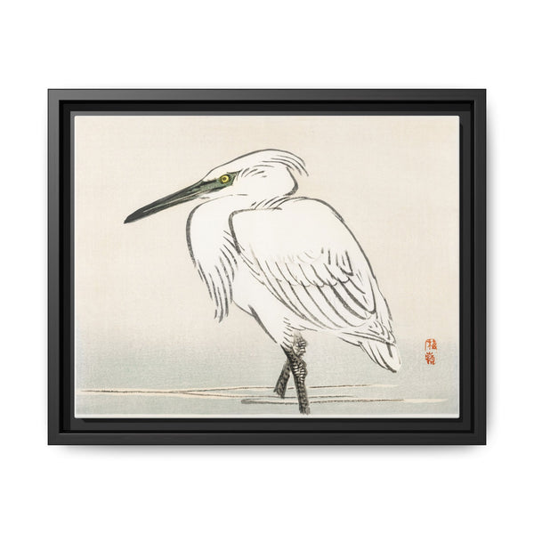 Snowy egret by Kōno Bairei (1844-1895) - NOMADEN ART GALLERY