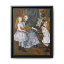 The Daughters of Catulle Mendès, Huguette (1871–1964), Claudine (1876–1937), and Helyonne (1879–1955) (1888) by Pierre-Auguste Renoir - NOMADEN ART GALLERY