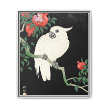 Cacatúa y granada de Ohara Koson (1877–1945) 