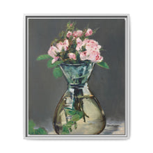 Moss Roses in a Vase (1882) by Edouard Manet. - NOMADEN ART GALLERY