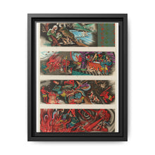 Chinese Buddhist hell, vintage painting by G.A. Audsley-Japanese illustration - NOMADEN ART GALLERY