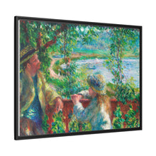 Cerca del lago (1879-1890) de Pierre-Auguste Renoir