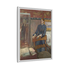 Hélène Rouart in her Father's Study (1886) by Edgar Degas