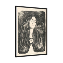 The Brooch. Eva Mudocci (1903) by Edvard Munch - NOMADEN ART GALLERY