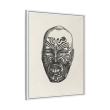 Ancient face from 19th Century Grammar of Ornament by Owen Jones. - NOMADEN ART GALLERY