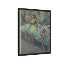 Bailarines de ballet entre bastidores (c. 1890-1900) de Edgar Degas 