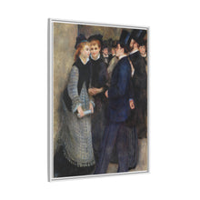 Leaving the Conservatory (La Sortie du conservatoire) (1876–1877)b by Pierre-Auguste Renoir