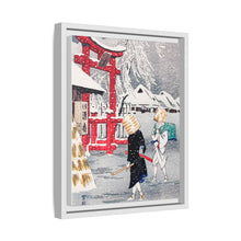Impresión en alta resolución de Okabe en la nieve (ca. 1925-1926) de Hiroaki Takahashi 