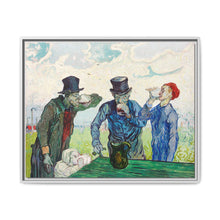 The Drinkers (1890) by Vincent Van Gogh. Original from the Art Institute of Chicago - NOMADEN ART GALLERY