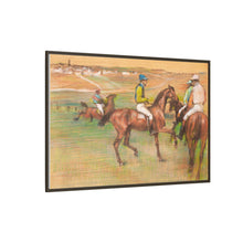 Caballos de carreras (ca. 1885-1888) de Edgar Degas 