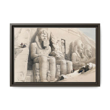 The Great Temple of Aboo Simble Nubia illustration by David Roberts (1796–1864) - NOMADEN ART GALLERY