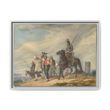 Three Armed Riders Escorting Prisoners near Reims (1825) by Peter von Hess - NOMADEN ART GALLERY