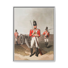 Illustration of East York militia from The Costume of Yorkshire (1814) by George Walker - NOMADEN ART GALLERY