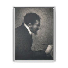 Aman-Jean, Portrait of Edmond Francois Aman-Jean (ca. 1882–1883) by by Georges Seurat - NOMADEN ART GALLERY