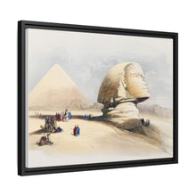 The Great Sphinx Pyramids of Gezeeh illustration bby David Roberts (1796–1864)