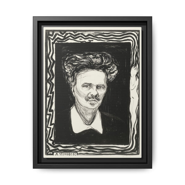 August Strindberg (1896) by Edvard Munch - NOMADEN ART GALLERY