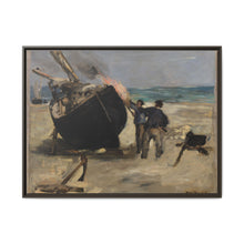 Tarring the Boat (Le Bateau goudronné) by Édouard Manet - NOMADEN ART GALLERY