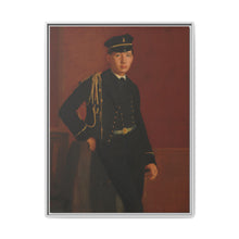 Achille De Gas in the Uniform of a Cadet (1856-1857) by Edgar Degas. - NOMADEN ART GALLERY