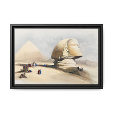 The Great Sphinx Pyramids of Gezeeh illustration bby David Roberts (1796–1864) - NOMADEN ART GALLERY