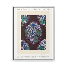Fruit tree pattern Art Nouveau pochoir print in oriental style. Original from our own 1914 edition of Samarkande - NOMADEN ART GALLERY