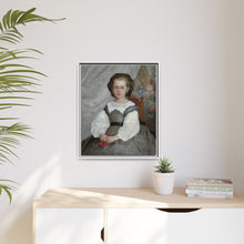 Esta pintura puede ser el primer lienzo firmado de Renoir.