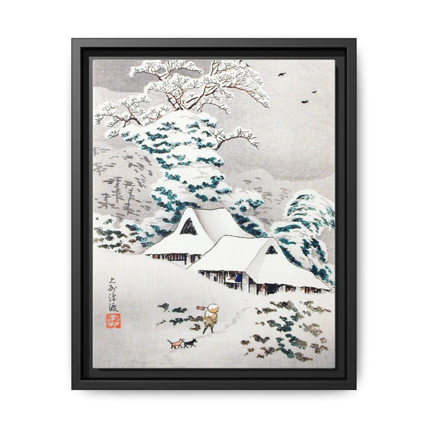 Sawatari in Snow (1936) print in high resolution by Hiroaki Takahashi - NOMADEN ART GALLERY