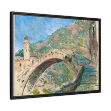 Claude Monet's Bridge at Dolceacqua (1884) - NOMADEN ART GALLERY