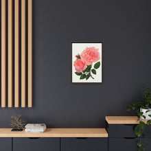 Pink Rose, La France Lithograph (1900)