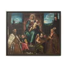 Doge Alvise Mocenigo and Family before the Madonna and Child (c. 1575) by Jacopo Tintoretto - NOMADEN ART GALLERY