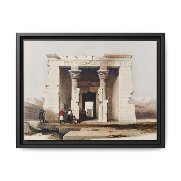 Temple of Dandour (Dendur) Nubia illustration by David Roberts (1796–1864) - NOMADEN ART GALLERY
