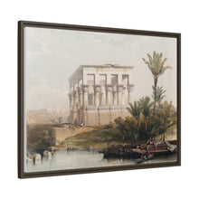 The hypaethral temple at Philae called the Bed of Pharaoh illustration by David Roberts (1796–1864)