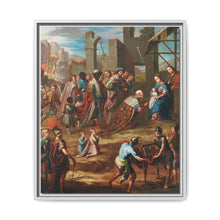 The Adoration of the Kings with Viceroy Pedro de Castro y Figueroa, Duke of La Conquista (La adoracion de los reyes con el virrey Pedro de Castro y Figueroa, duque de la Conquista) by Nicolas Enriquez. - NOMADEN ART GALLERY